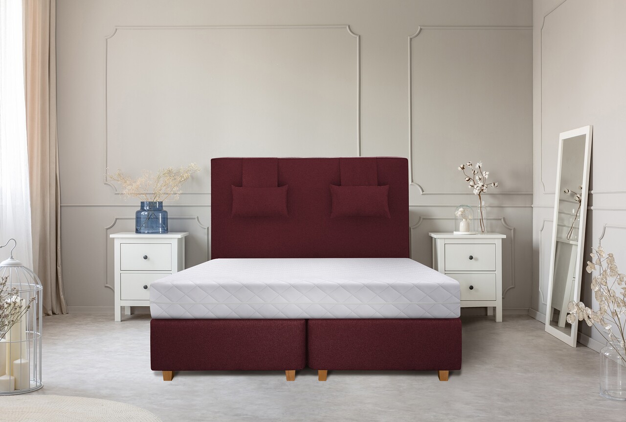 Saltea SuperOrtopedica KONFORTA+ 20 cm, 160x200x20cm, Husa detasabila, lavabila, matlasata, hipoalergenica, Reversibila, Ferma - imagine 7